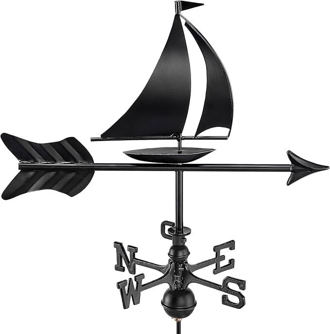 Good Directions Sailboat Weathervane with Gvarden Pole