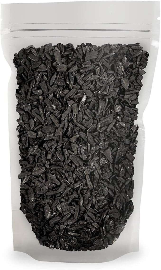 Gardenera - 1 Quart - Premium Horticultural Charcoal for Indoor Plants | Black Diamond Soil Amendment for Orchids, Terrariums, and Gardening