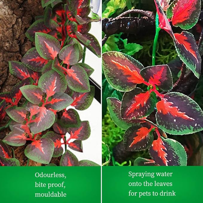 Dsoar 30cm/12in Aquarium Decorations Plants Artificial Fake Plastic Water Grass Plants for Fish Tank Aquarium Decor Artificial Hanging Plants