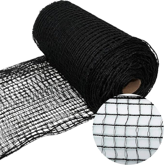 5'x100' Temporary Fence, Garden Fencing Plastic Mesh Fence, Animal Barrier for Dog, Deer, Chicken, Poultry, Deer, Rabbit, Black