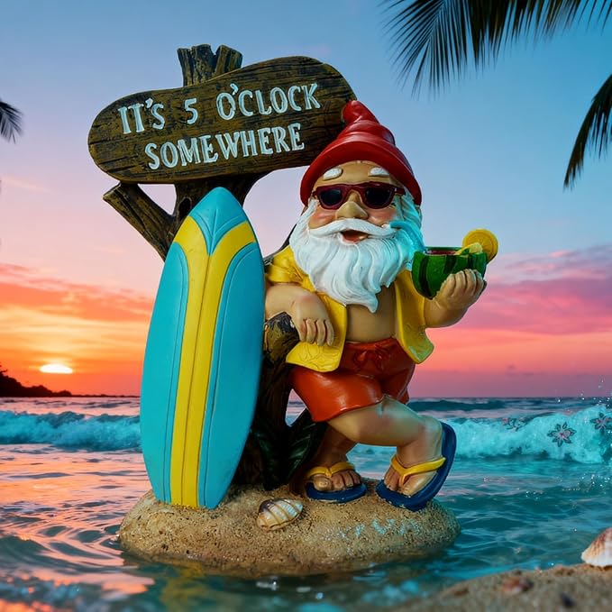 Garden Gnomes Outdoor Funny,Gnomes Decorations for Yard Statues Decor