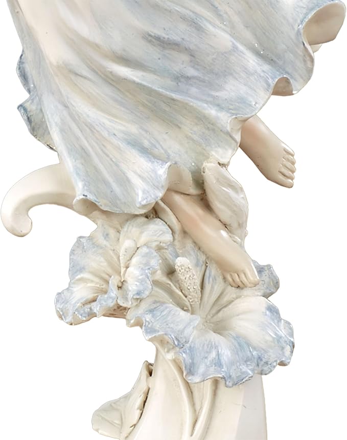 Fairy Orchestra Figurine Set Celestial Blue Set of Two