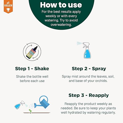 Gardenera Professional Succulent & Cactus Superfood Spray Mist for Home Gardening | Micro-Fungi Enriched Fertilizer Mist for Healthy Leaves & Growth | 18 Key Vitamins & Minerals for Cacti - 8oz