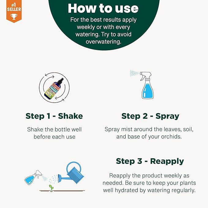 Gardenera Professional Begonia Superfood Spray Mist for Home Gardening | Micro-Fungi Enriched Fertilizer Mist for Healthy Leaves & Growth | 18 Essential Vitamins & Minerals for Begonia - 8oz