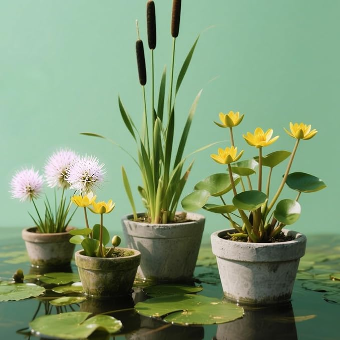 Aquatic Plant Soil for Lotus & Pond Plants/Aquaquarium Substrate 13.2 LBS- Natural Organic Growing Medium for Hydroponic Plants & Water Gardens | Aquarium Safe Nutrient-Rich