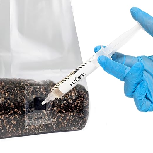 (4-Pack) North Spore 'ShroomTek' + Spore Boostr All-in-One Mushroom Grow Bag | Grow Dung-Loving Mushrooms Like Magic Right in The Bag | Just Add Your Own Spores | Made by Mycologists