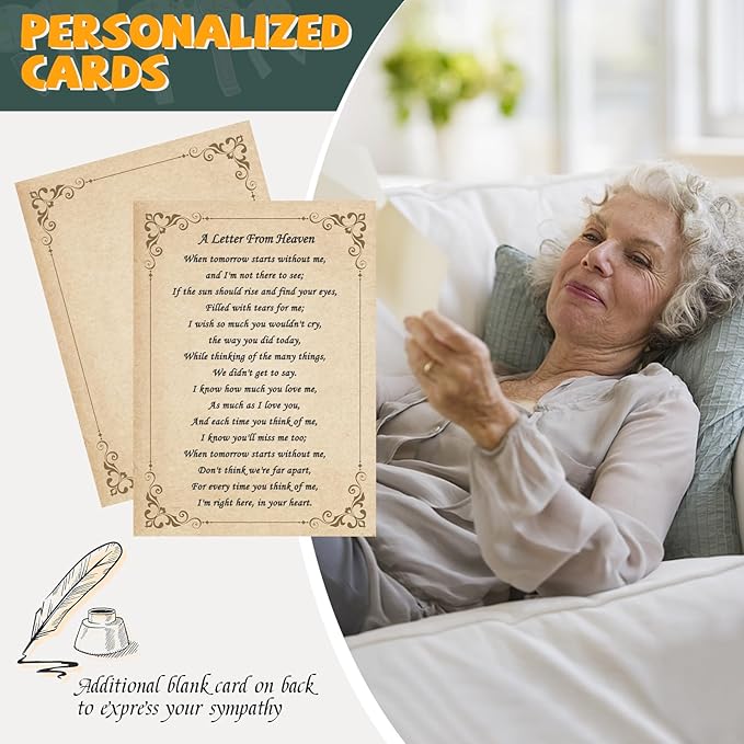 Sympathy Wind Chimes for Outside Deep Tone, Memorial Wind Chimes for Loss of Loved One Prime, Bereavement Condolence Remembrance Funeral Gifts for Grieving Friends Loss of Mother Father