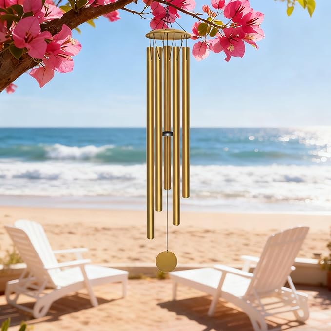 Large Wind Chimes for Outside Deep Tone, 65" Deep Tone Wind Chimes for Outside Porch Garden Patio Balcony Memorial Room Decor, Memorial Sympathy Gift for Loss of Loved One