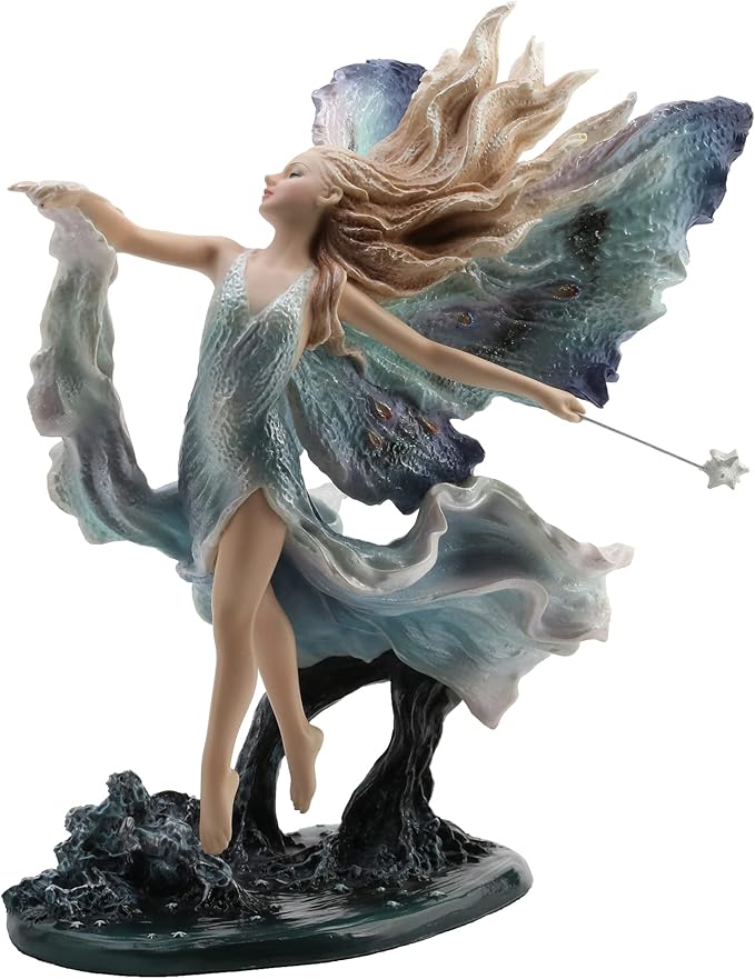 Veronese Design 9 5/8" Where Moobeams Fall Josephine Wall Fairy Figurine