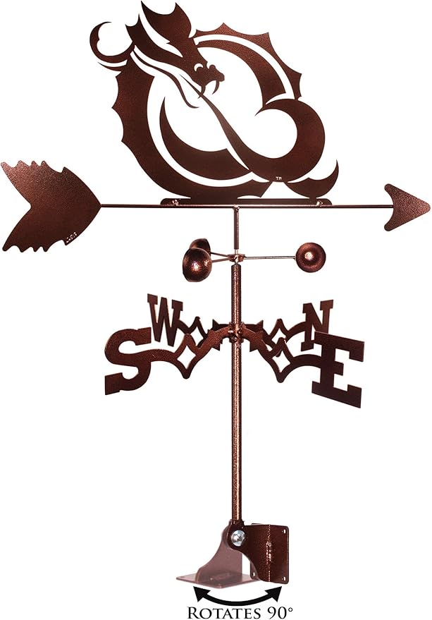 SWEN Products Minnesota State Moorhead Dragons Weathervane (Adjustable Mount Include)