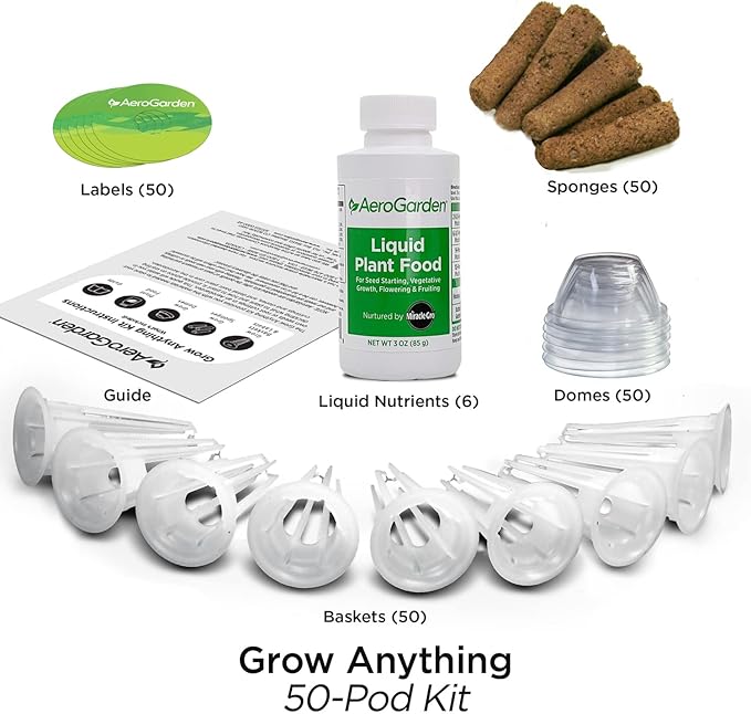 AeroGarden Grow Anything Seed Pod Kit (50-pod)