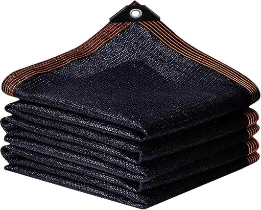 Shade Cloth, 80%-90% Garden Shade Mesh Net with Grommets, Outdoor Black Sunblock Neting Antifreezing Cover for Plant Pergola Patio Greenhouse Chicken Coop, 3x20FT