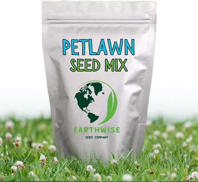 Earthwise PetLawn Seed Mix - 5 lb - Covers 2000 sq. ft. (Bare) / 5000 sq. ft. (overseed)