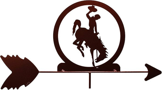 SWEN Products Wyoming Bucking Horse Weathervane Interchangeable Top Arrow Only