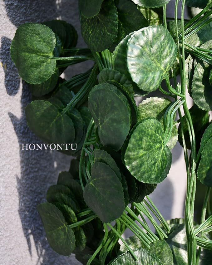 24 Pack 174 FT Artificial Ivy Garland, Fake Vines UV Resistant Greenery Leaves Faux Leaf Plants Hanging Aesthetic Forest Jungle Vines for Home Bedroom Party Garden Wall Room Décor