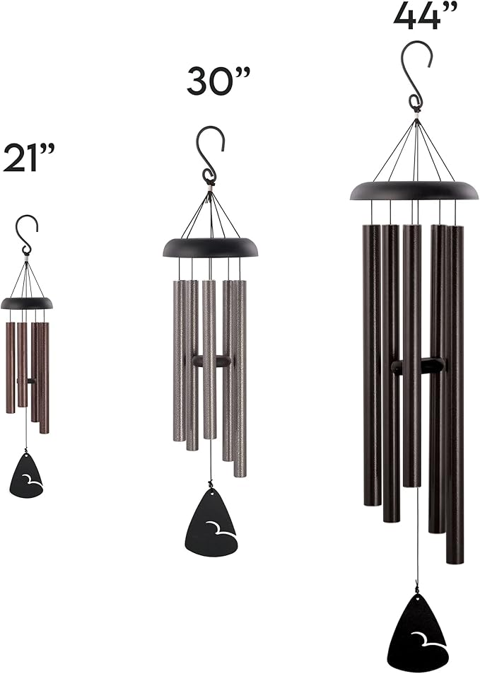 Personalized Listen to The Wind Pet Memorial Wind Chime (30" Bronze)