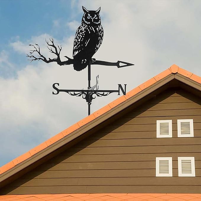 Shape Weathervane Fence Mount Weather Vane Crafts 30''