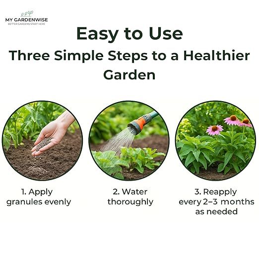 Gypsum for Soil - Calcium for Plants - Gypsum Fertilizer for Gardening, Lawn & Vegetables - Calcium for Garden (8 oz - 0.5 lb.)