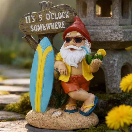 Garden Gnomes Outdoor Funny,Gnomes Decorations for Yard Statues Decor