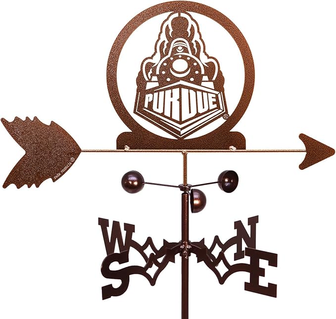 SWEN Products Purdue Boilermakers Weathervane (Garden Stake Included)