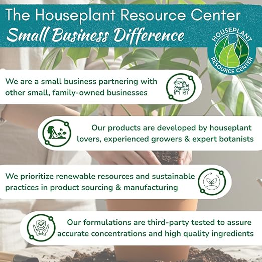 Micronutrient, Sea Kelp & Humic Acid Booster for Houseplants (Pairs with Fertilizer) – Houseplant Multivitamin | Leaf & Root Growth Supplement | 8oz