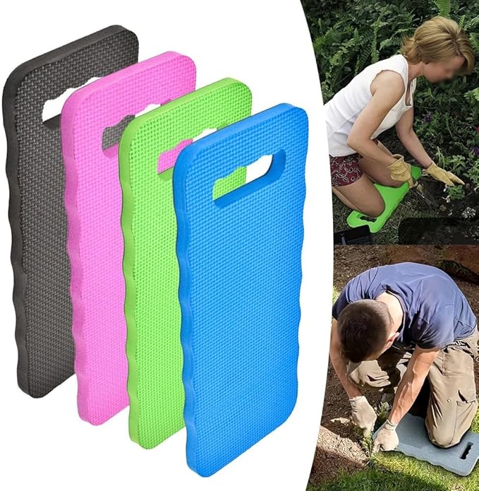 Waterproof Gardening Kneeling Pad for Outdoor Use | Lightweight EVA Foam Knee Mat with Non-Slip | Portable Garden Seat and Kneeler for Yard, Planting, Cleaning, DIY(Is green)