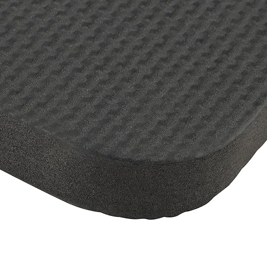 6 Pack Garden Kneeling Pads, Foam Thick Knee Pad, Kneeler Mat for Long Gardening Hours, Yoga, Prayer and Exercise 16 x 7 x 1 Inch, Black