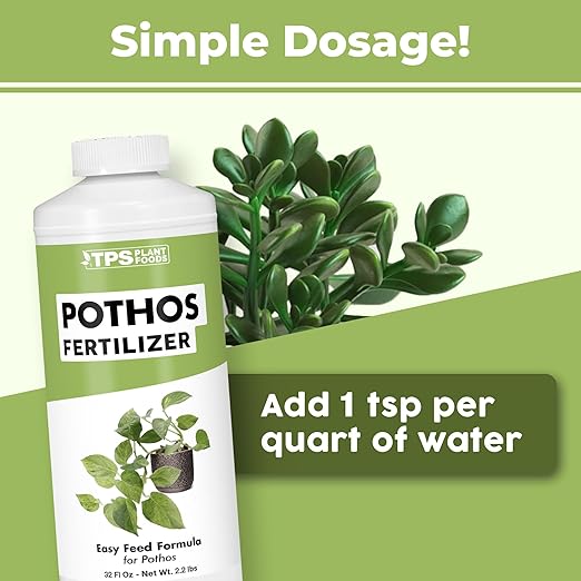 TPS NUTRIENTS Pothos Fertilizer for All Pothos Plants and Vines, Liquid Plant Food, 32 oz (1 Quart)