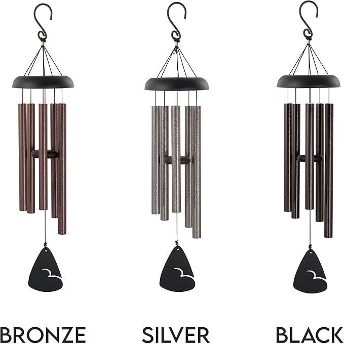 Personalized Listen to The Wind Pet Memorial Wind Chime (21" Bronze)