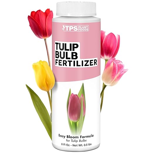 Tulip Bulb Fertilizer, Complete Liquid Tulip Bulb Plant Food, 8 oz (250mL)