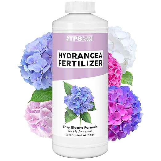 Hydrangea Fertilizer for Acid Loving Plants, Liquid Plant Food, 32 oz (1 Quart)