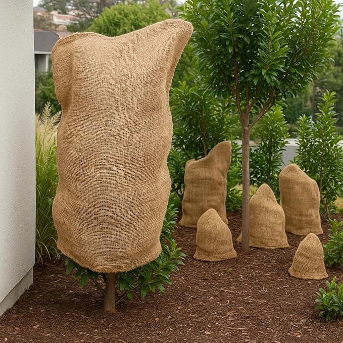 4 Potato Storage 22"x37" Premium Quality No Smell Extra Tough Potato Sack Race Bags Hacky Sack Outdoor Games for Adults Burlap Bags Outdoor Games for Kids costales para juegos de carreras
