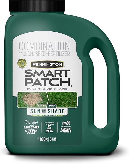 Pennington Smart Patch Sun and Shade Mix, 5-Pound Jug
