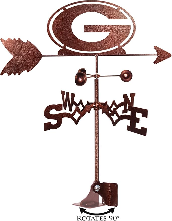 SWEN Products Georgia Bulldogs Weathervane (Adjustable Mount Include)