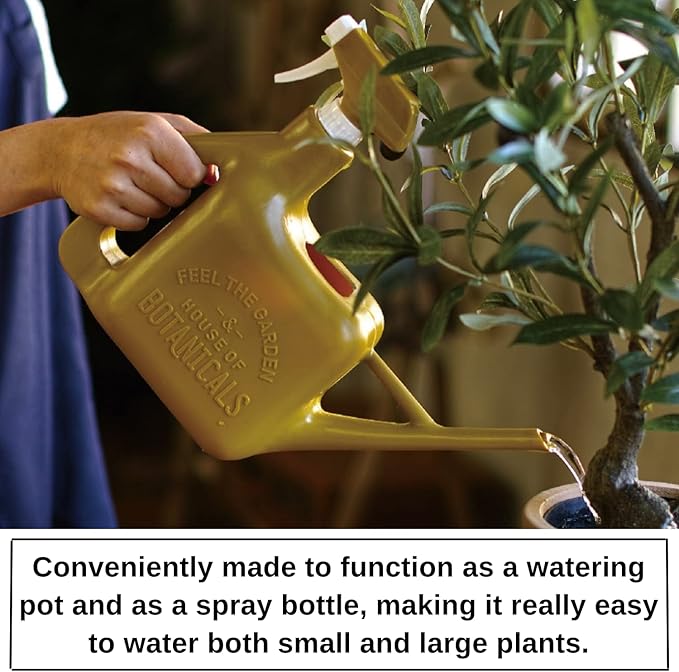 Multipurpose Spray Bottle - Watering Pot and Sprinkler - Light Green