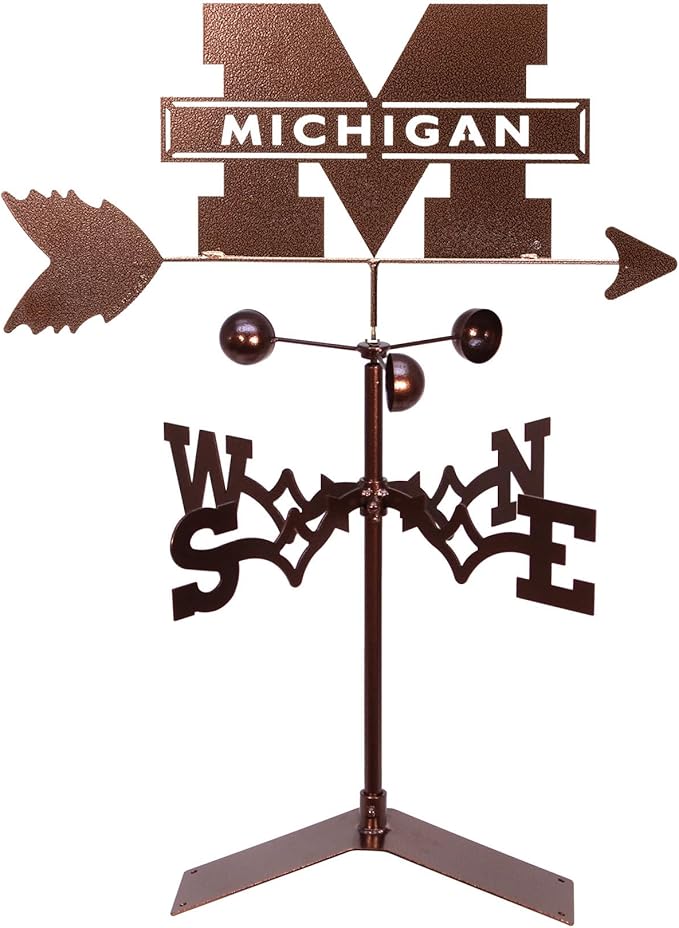 SWEN Products Michigan Wolverines Weathervane (Roof Mount)