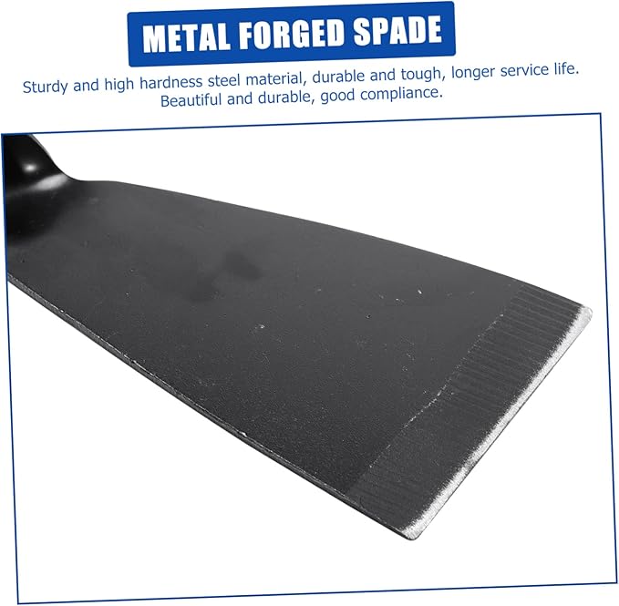 Sosoport 1pc Portable Wall Cleaning Shovel Forged Spade for Easy Weeding and Gardening Lightweight Design for Convenient Storage for Efficient Cleaning Tasks