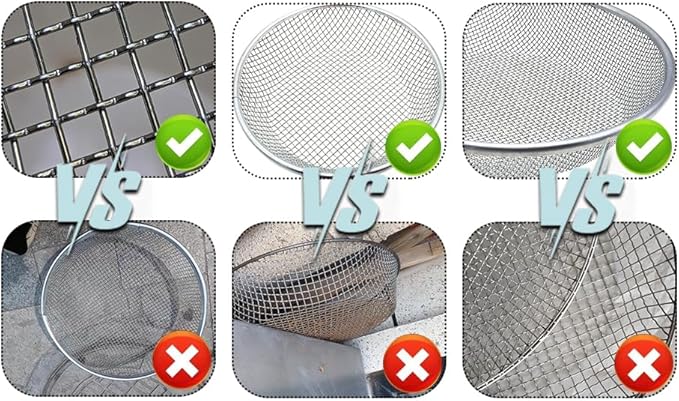 17''Soil Sifter for Gardening, Heavy Duty Rock Sifter,Compost Sifter Dirt Sifter,Captures Dirt Rocks Sawdust