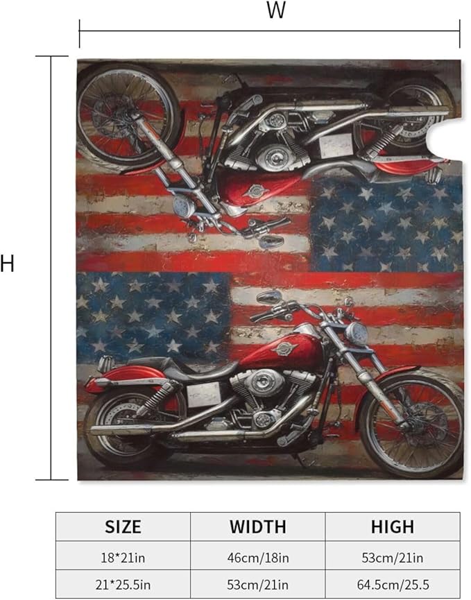American Flag Mailbox Covers Magnetic Letterbox Covers 21x18 Inch for Garden Outdoor Decoration