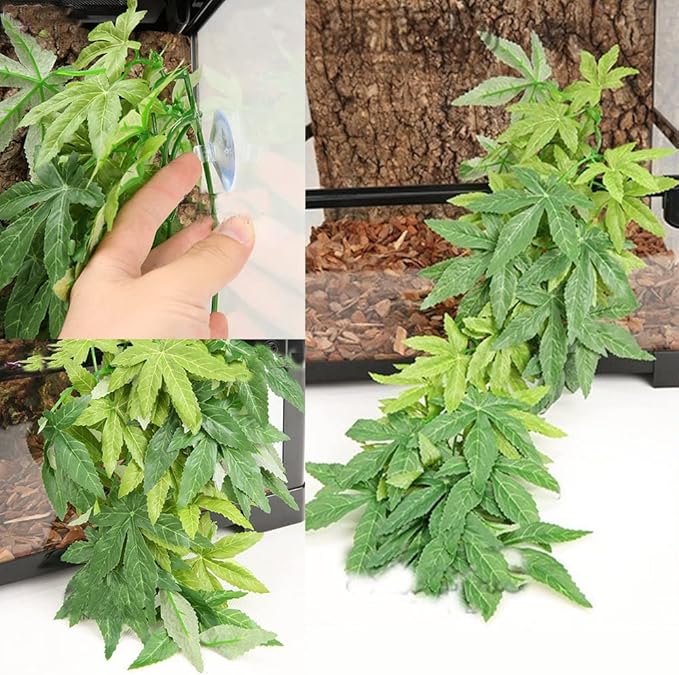 Dsoar 30cm/12in Aquarium Decorations Plants Artificial Fake Plastic Water Grass Plants for Fish Tank Aquarium Decor Artificial Hanging Plants
