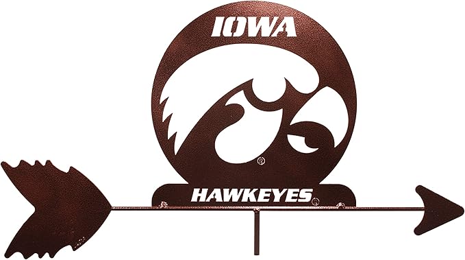 SWEN Products Iowa UI Hawkeyes Hawkeye Weathervane Interchangeable Top Arrow Only