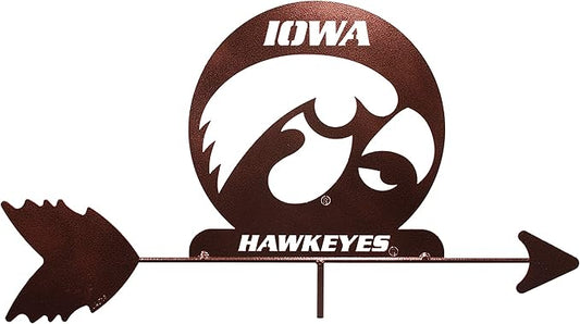 SWEN Products Iowa UI Hawkeyes Hawkeye Weathervane Interchangeable Top Arrow Only