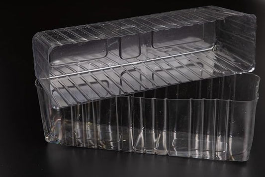 Clear Plastic Liners Inserts for Wood Boxes and Planters (10.5”x 3” x 3.5”) (Sell in Pack of 12) (to fit12 Planter) (L120404)