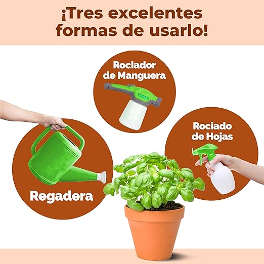 Fertilizante para Jardín, Complete Liquid Garden Plant Food, 8 oz (250mL)