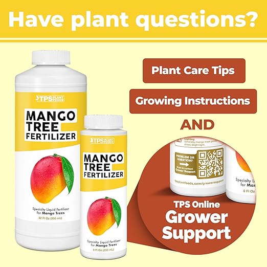 Mango Tree Fertilizer for All Mangoes and Anacardiaceae Trees, Liquid Plant Food 1 Gallon (128oz)