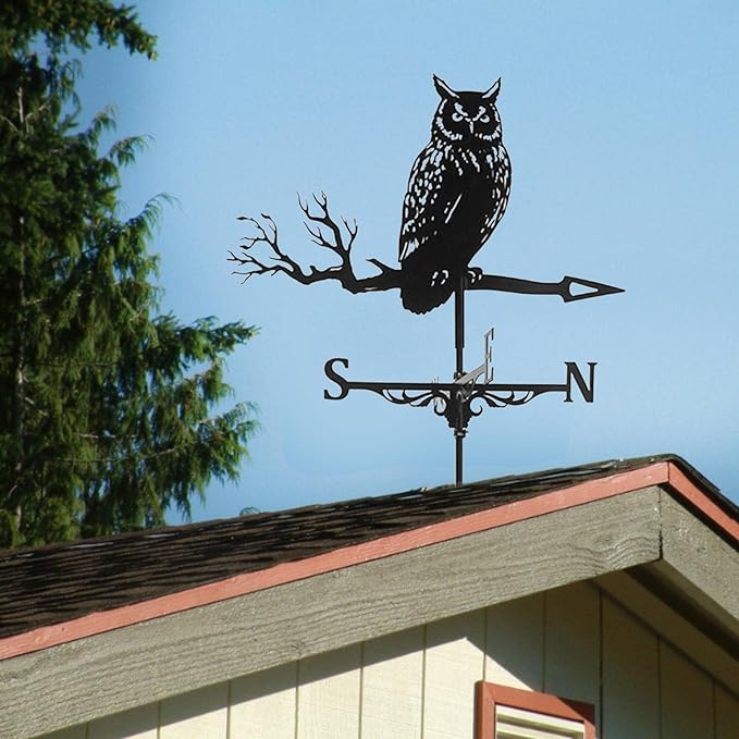 Shape Weathervane Fence Mount Weather Vane Crafts 30''