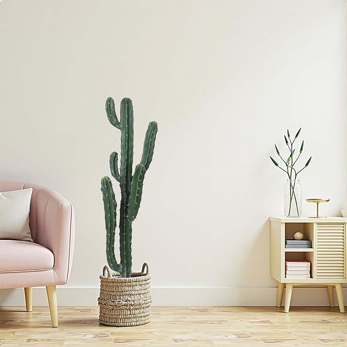Artificial Cactus 41inch Faux Cacti Fake Saguaro Plants for Indoor Outdoor Home Office Garden Decor