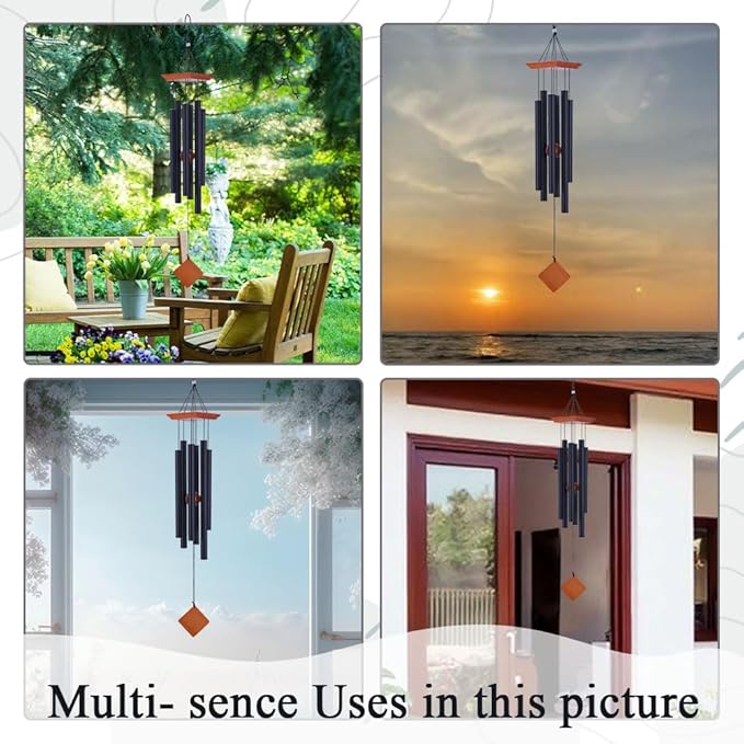 39" Deep Tone Large Wind Chimes for Outside Clearance, Memorial Sympathy Wind Chimes Outdoor for Porch Garden Yard Decor Patio,Sympathy Gifts for Loss of Loved One