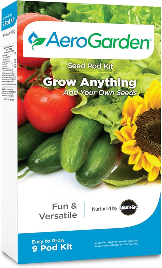 AeroGarden Grow Anything Seed Pod Kit (9-pod)