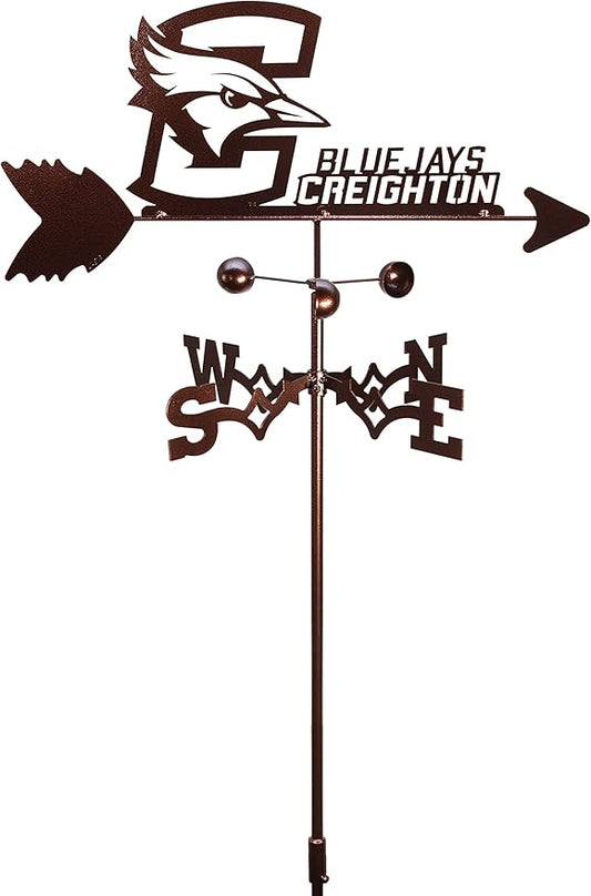 SWEN Products Creighton Bluejays Weathervane (Garden Stake Included)